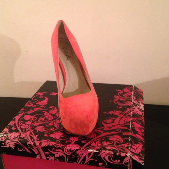 Multi colored heels