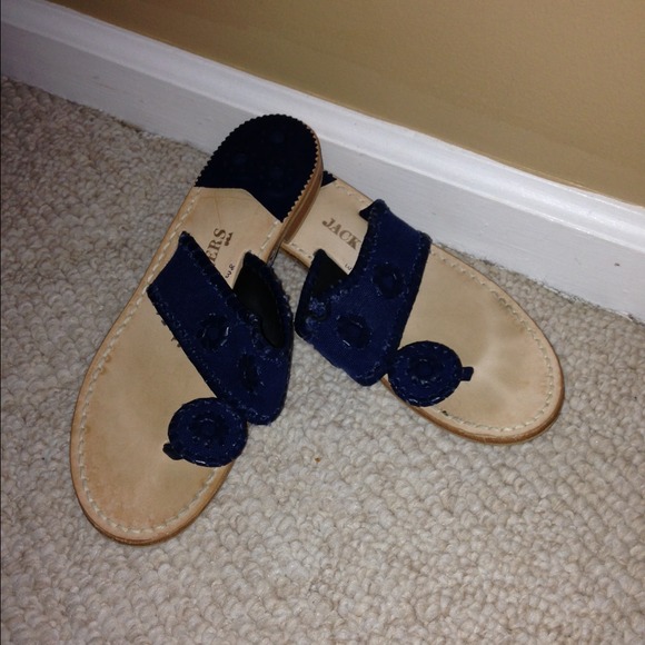Jack Rogers navy sz8
