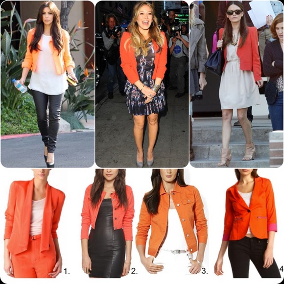 Banana Republic Burnt Orange Blazer