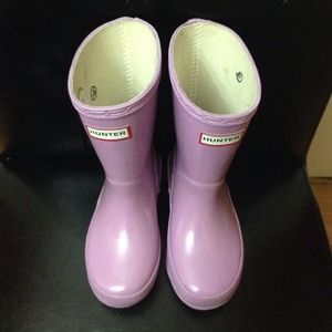 Toddler girls hunter boots size 7