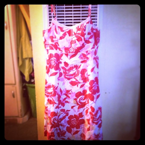 NY&Co Orange Summer Dress
