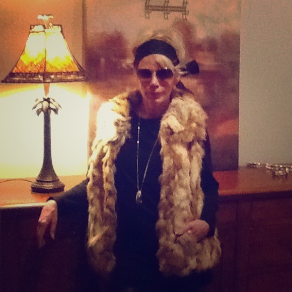 Rachel Zoe Faux Fur Vest