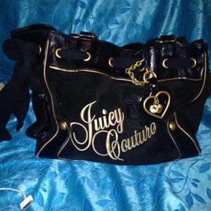 Suede juicy couture tote
