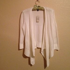 American eagle white cardigan