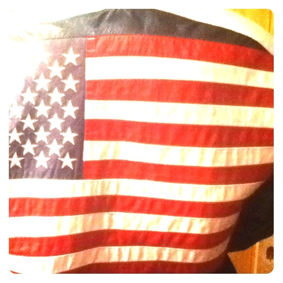 American Flag Jacket Plaid Boots Bundle