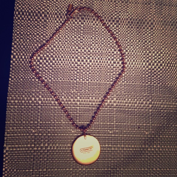 Coach Gold Necklace - Picture 1 of 4