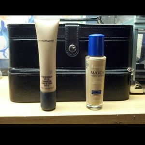 Mac and Rimmel foundation bundle.