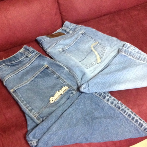 South Pole & DrunknMunky jean shorts. Men