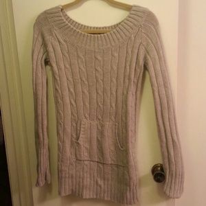 Bundle please!! Grey sweater dress hoodie pocket