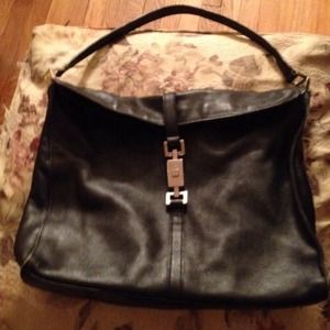 Sale Gucci Bag - Authentic - Vintage Black Jackie O