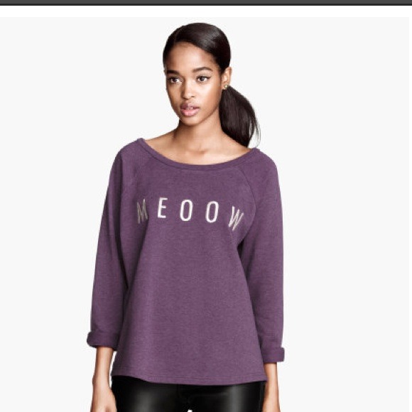 🌻SOLD- H&M Sweater -Meow🌻