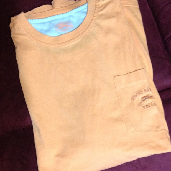 Tommy Bahama light orange shirt (men)