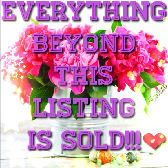 💰🎉ALL ITEMS BEYOND THIS LISTING IS SOLD👏👍😀🎊