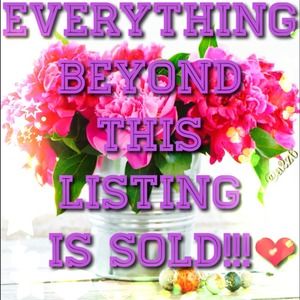 💰🎉ALL ITEMS BEYOND THIS LISTING IS SOLD👏👍😀🎊