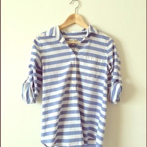 Jcrew striped shirt size 2