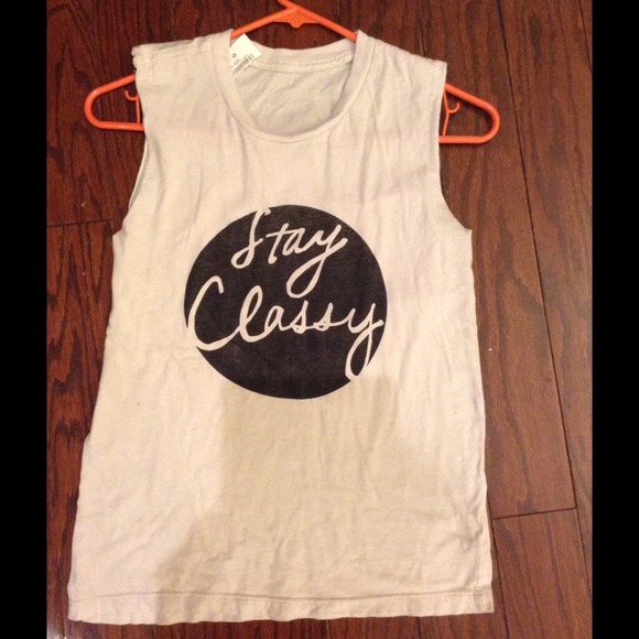 Brandy Melville Stay Classy top