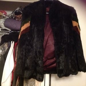Rabbit Fur Coat