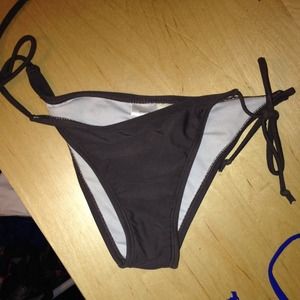 🔵brown rvca Brazilian bikini bottoms