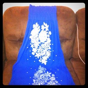 ✨Reserved✨Royal Blue Maxi Dress