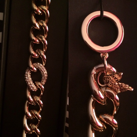 VS GOLD BRACELET W/RHINESTONE ACCENTS💖 - Picture 3 of 4