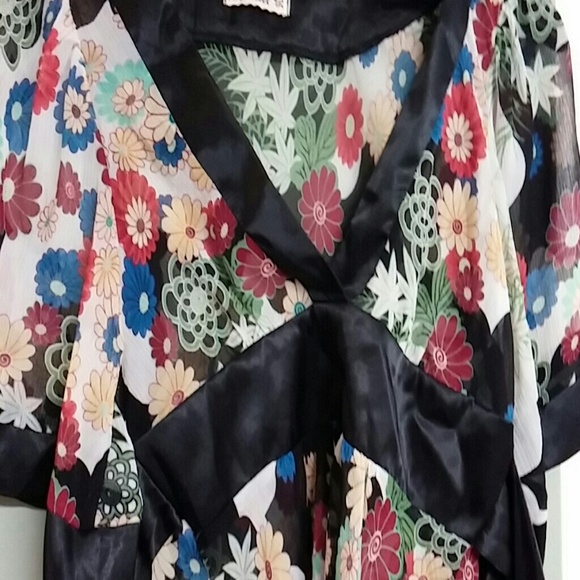 A sheer top