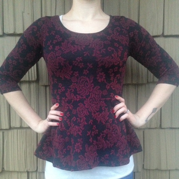 Peplum top!!!