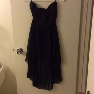 Black Hi-Low Dress