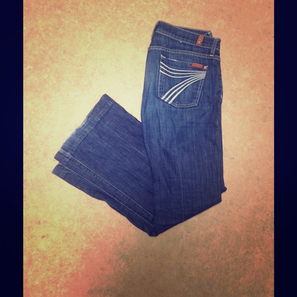 7 for all mankind jeans 👄
