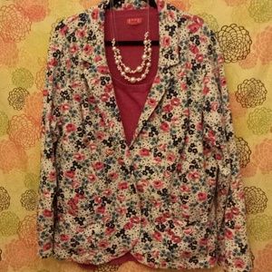 **Sold**Torrid Floral Blazer