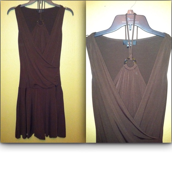 Flirty Brown Dress