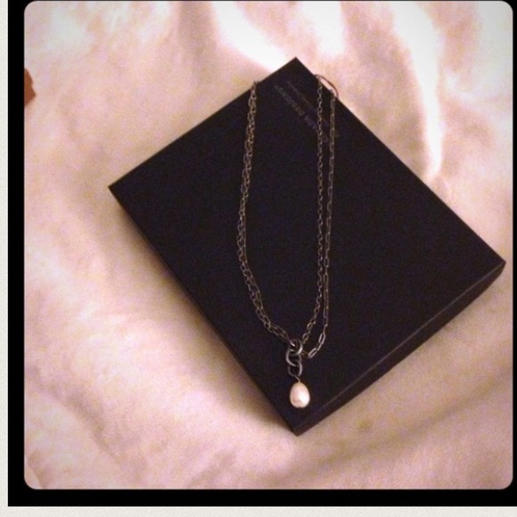 Silpada fresh water pearl 18" necklace