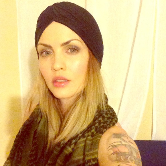 Gypsy turban beanie and vintage boot bundle!