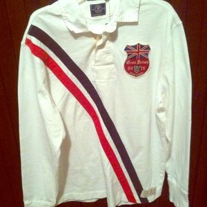 🎯Long sleeve Olympic Polo shirt