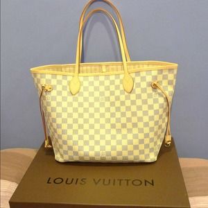 Louis Vuitton Neverfull MM (Damier Azur)