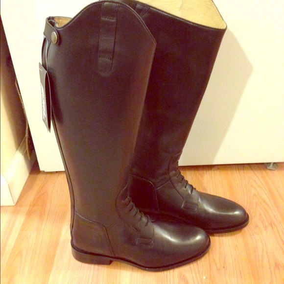 Authentic SSL riding boots. Black. Size 8.5