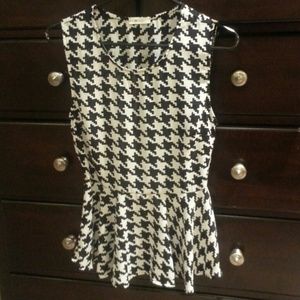 Reserved Peplum top