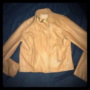Dark tan leather Jacket