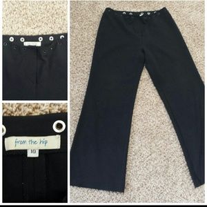 Black dress pants stretchy