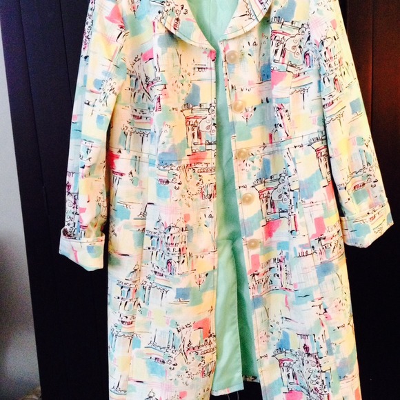 European print jacket - Picture 1 of 1