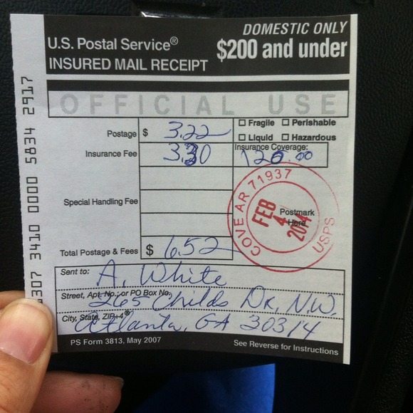 Tracking numbers