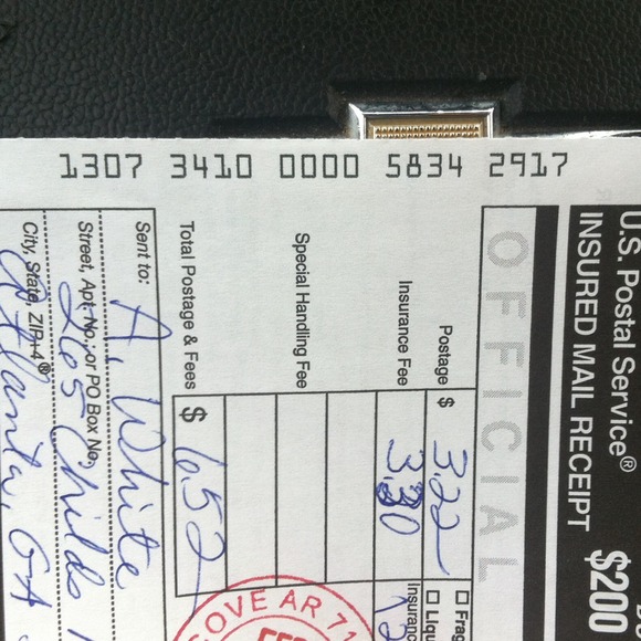 Tracking numbers - Picture 2 of 2