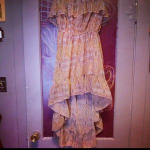 Paisley Pattern Summer Dress