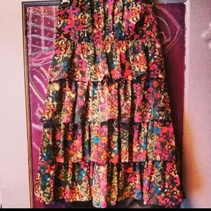 Colorful Leopard Print Dress