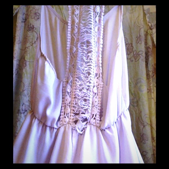 Light lavender dress