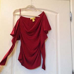 Red blouse