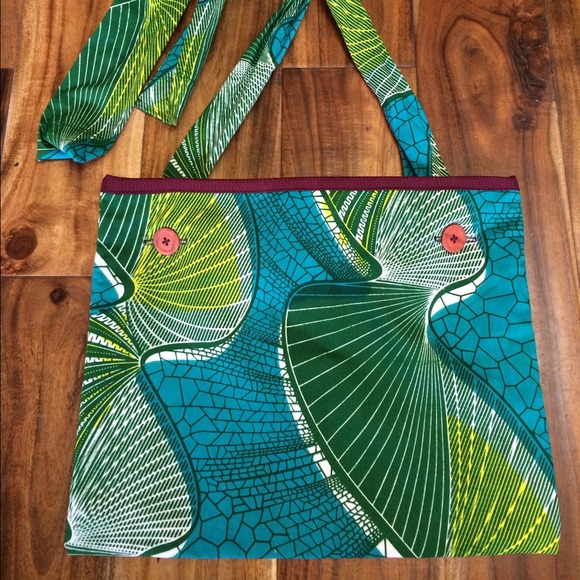 👉African Print Hand Bag👈