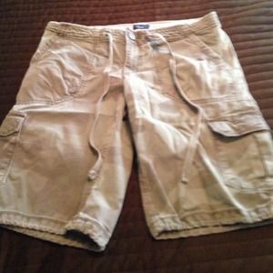 Camo cargo shorts