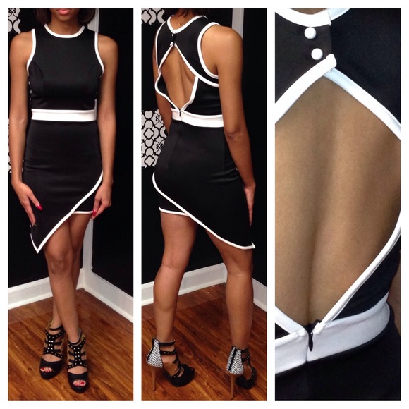 Asymmetrical dress
