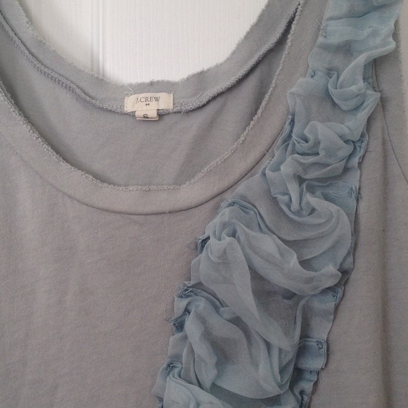 Sold!J. Crew Ruffle Tank - Picture 2 of 2