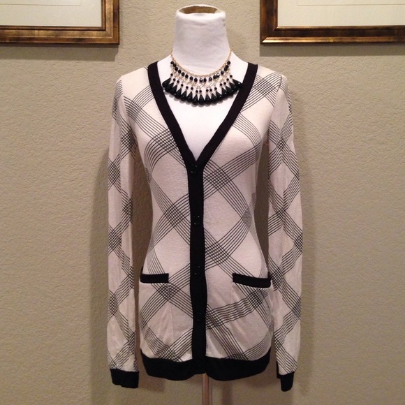 ***Sold**** Argyle Cardigan
